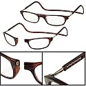 CliC Adjustable Front Connect Reader, 2.50 Strength, Tortoise Frame