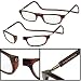 CliC Adjustable Front Connect Reader, 2.50 Strength, Tortoise Frame