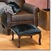 Cowhide Low Stool