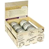 Nirmalas Kitchen 6 Spice Gift Set - Mystical India, Packaged in Wooden Crate