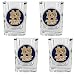 Notre Dame Fighting Irish NCAA 4pc Shot Glass Set by Great American Products