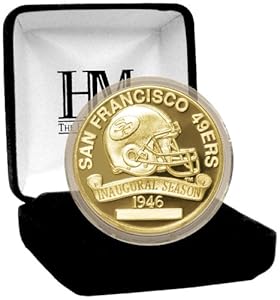 NFL San Francisco 49ers 2012 Gold Game Coin
