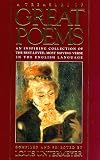 Treasury of Great Poems: An Inspiring Collection of the Best-Loved, Most Moving Verse in the English Language