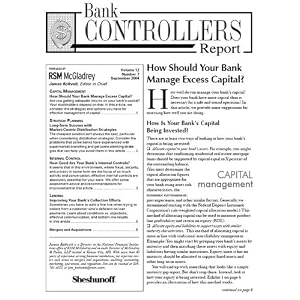 Bank Controllers Report Bank Controllers Report