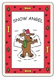 CRUNCH CARD - EDIBLE CARD FOR DOGS - SNOW ANGEL