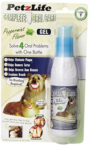 Joy Pet Oral Care Gel with Tarter Remover/Scraper, 4-Ounce, Peppermint