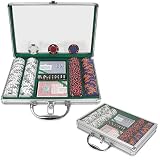 200 Chip Tri-Color Triple Crown Set w/Clear Cover