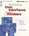 Books : Developing User Interfaces Microsoft for Windows