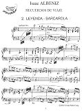 Albeniz Recuerdos de Viaje 5. Puerta De Tierra: Instantly download and print sheet music Albeniz Recuerdos de Viaje 5. Puerta De Tierra: Instantly download and print sheet music