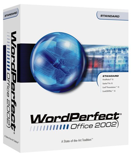 Childrens Toyshop  Software : Wordperfect Office 2002 Standard Edition