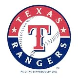 Texas Rangers Small Window Cling