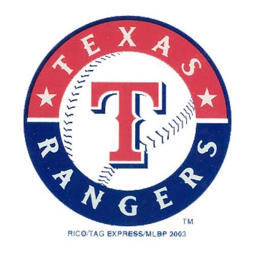 Texas Rangers Small Window Cling