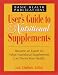 Book User's Guide to Nutritional Supplements (User's Guides)
