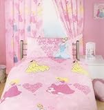 Kitchen & Housewares : Disney Princess HEARTS & CROWNS curtains 66x54 in