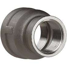 Stainless Steel 304 Cast Pipe Fitting, Reducing Coupling, Class 150, NPT Female
