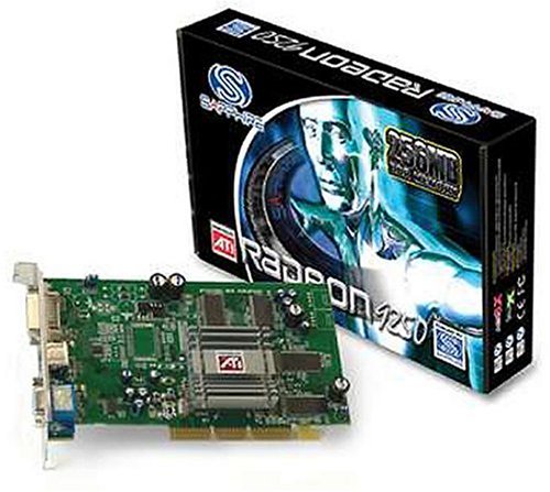 Sapphire RADEON 9250 256MB DDR AGP ATI Grafikkarte, Retail