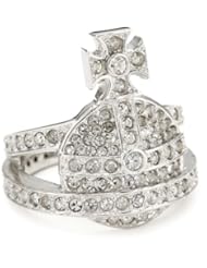 Vivienne Westwood Clear Orb Ring