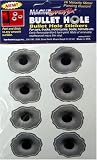 Magnegrafix Peel & Stick Bullet Holes Decals, Pack of 8
