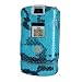 Motorola V3 RAZR Crystal Protective Case Snake (Light Blue) W/Clip - Image Brand Motorola V3 RAZR Crystal Protective Case Snake (Light Blue) W/Clip - Image Brand