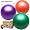 GoFit - Ultimate Burst Resistant Exercise Ball with Free Workout DVD -Available in 3 Sizes!, 65cm