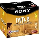 Sony DVD-R 16X 4.7 GB (5-Pack)