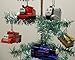 Thomas the Train 9 Piece Holiday Christmas Tree Ornament Set Featuring Thomas, Hiro, James, Percy, Belle, Spencer and Other Engine Friends Ranging from 3