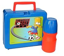 ZAK! SPRING FIELD SOCCER 3D LUNCHBOX & FLASK