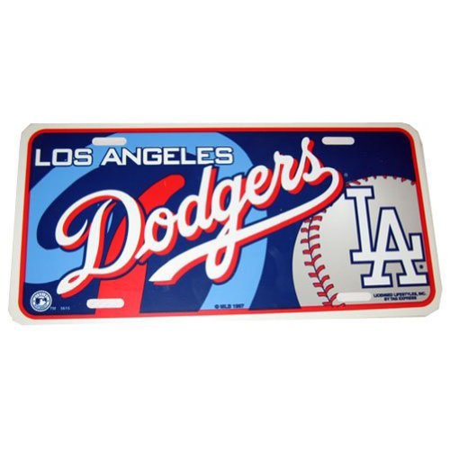 New Los Angeles Dodgers Car Plate