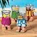Luau Party Shot Glass, Assorted Styles