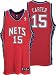 Vince Carter New Jersey Nets Red Authentic Adidas NBA Jersey