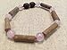 Eczema, Colic, Reflux, GERD Raw Pink Quartz Rose Hazelwood 11 Inch Necklace for babies baby infant toddler bub for Gut issues; heartburn, and ulcers. Gluten sensitive