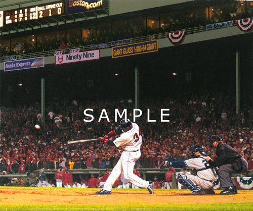 Legendary Sports Prints Papi Pops the Yanks Standard Giclee Framed