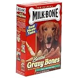 Milk-Bone Gravy Bones, Large, 19-Ounce Boxes (Pack of 12)