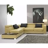 510MSXME%2BqL. SL160 AA160  Brilliant Ultra Modern Yellow Leather Sectional Sofa
