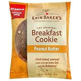 Erin Bakers Breakfast Cookies, Peanut Butter, 3-Ounce Packages (Pack of 24)