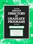 The Official Gre Cgs Directory of Graduate Programs (Directory of Graduate Programs Vol a: Natural Sciences)