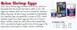 Ocean Star International Brine Shrimp Eggs 15oz