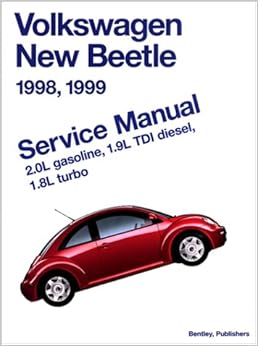 Volkswagen New Beetle 1998, 1999 : Service Manual, 2.0L ... volkswagen new beetle wiring schematics 