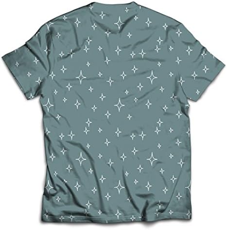 Eron Apparel Tattoo Fable Series Star Men T-Shirt, Size Small