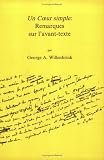 Un coeur simple: Remarques sur lavant-texte (Faux titre)