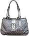 Coach Soho Metallic Signature East West Tote Satchel Bag 18912 Light Grey/Silver