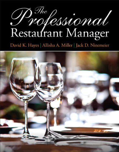 The Professional Restaurant Manager