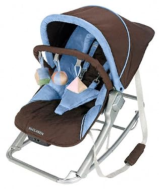 Maclaren Baby Rocker - Coffee Brown Blue