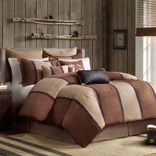 Woolrich River Run Comforter Set - Brown/Tan - Queen