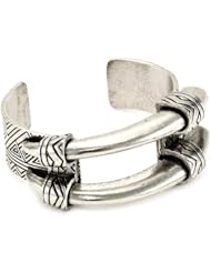 House of Harlow 1960 Engraved Horn Cuff Bracelet