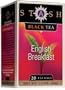 Stash Premium English Breakfast Black Tea, Tea Bags, 20-Count Boxes (Pack of 6)