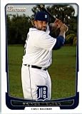 2012 Bowman Baseball Card #182 Prince Fielder - Detroit Tigers (ENCASED MLB Trading Card)