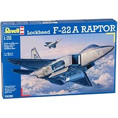 Revell Modellbausatz 04386 - Lockheed F-22 A Raptor im Ma�stab 1:72