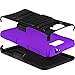 Galaxy Alpha Case, CASEFORMERS Duo Armor PURPLE for Samsung Galaxy Alpha Combo Case with Stand and Holster