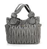 Timi and Leslie Marie Antoinette Diaper Bag - Silver Color - Gray